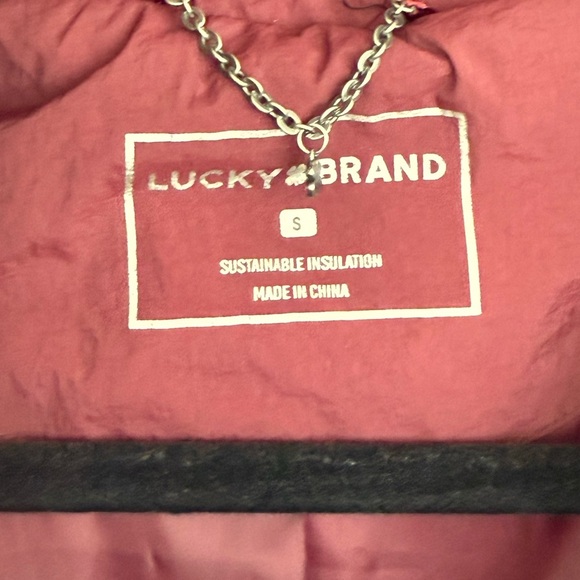 NWT The Lucky Brand Perfect Puffer Jacket Size Small - Picture 6 of 11